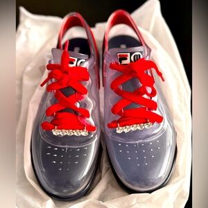 Melissa x Fila Collab - Size 7 (wms)